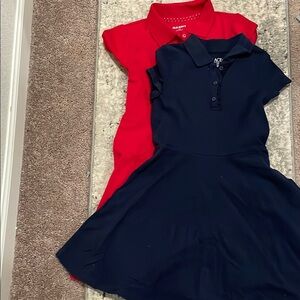 Navy and Red Polo Dresses